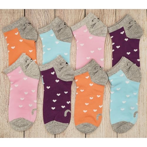 Pack 8 pares · Gatos