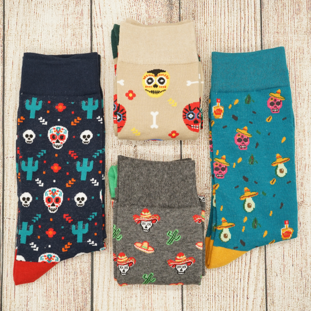 Pack 4 pares · Catrinas · 40–46